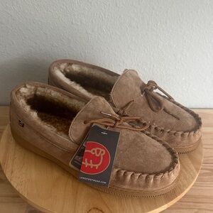 Lamo Mens Moccasin Slippers new